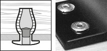 Grooved rivet