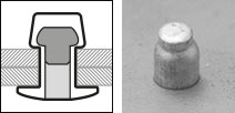 Sealed rivets