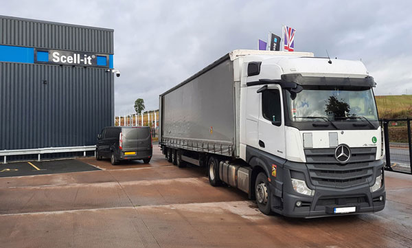 Delivery-lorry